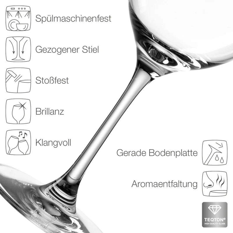 Rotweinglas CIAO+ 430 ml 6er-Set