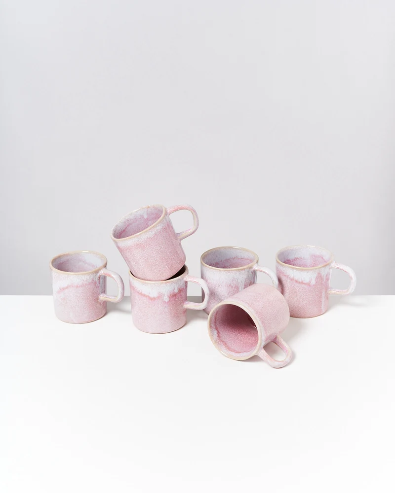 Cordoama Tasse groß modern rosé
