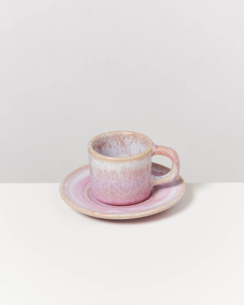Cordoama Espressountertasse modern rosé