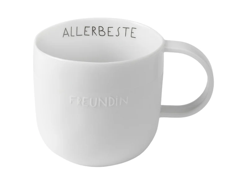 räder Guten Morgen Tasse Allerbeste Freundin weiß 0,3l