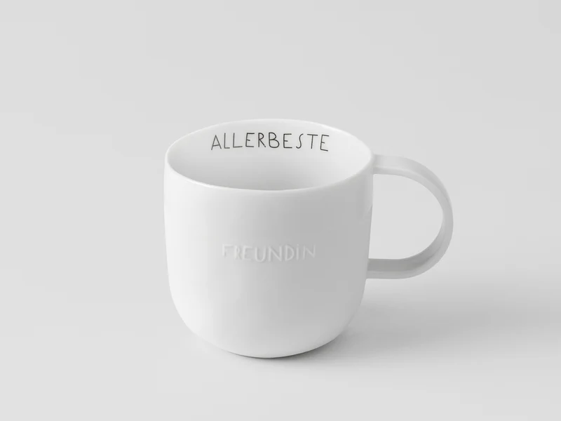 räder Guten Morgen Tasse Allerbeste Freundin weiß 0,3l