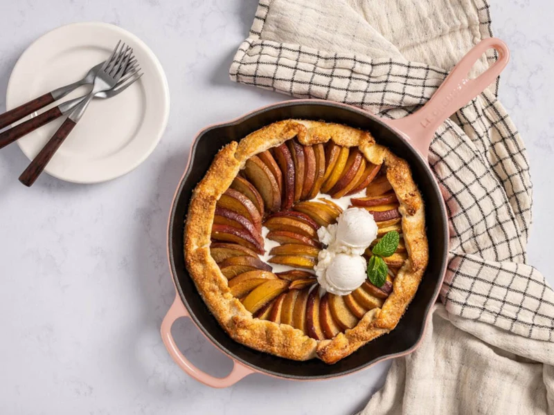 Le Creuset Brat- und Servierpfanne Signature pêche 23cm