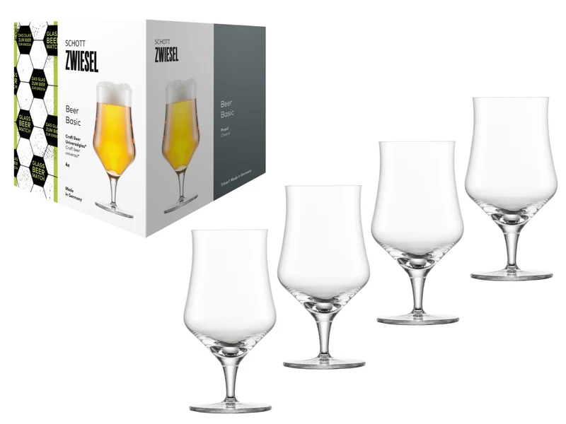 SCHOTT ZWIESEL Beer Basic Craft Universal 0,3l Set 4tlg