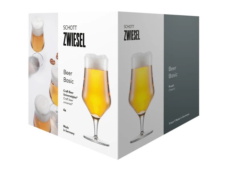 SCHOTT ZWIESEL Beer Basic Craft Universal 0,3l Set 4tlg