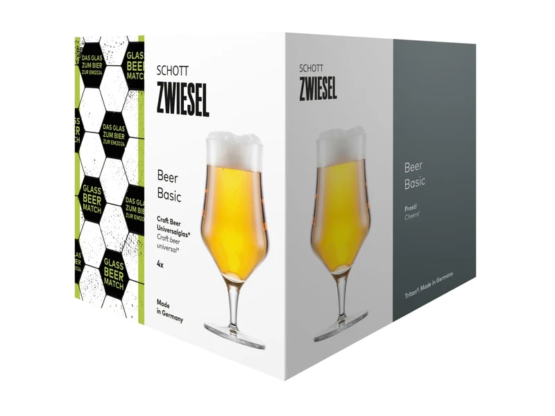 SCHOTT ZWIESEL Beer Basic Craft Universal 0,3l Set 4tlg