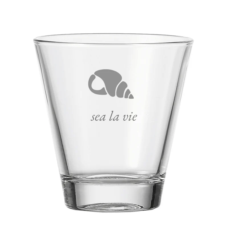 Trinkglas CIAO 215 ml mit persönlicher Gravur