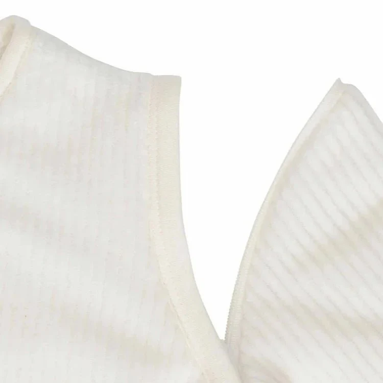 Baby Schlafsack mit Abnehmbaren Ärmeln Rund 70cm Rib - Ivory