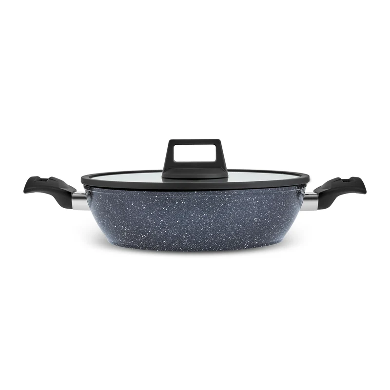 Karaca Aqua Granit Flaches Kochgeschirr 26 cm