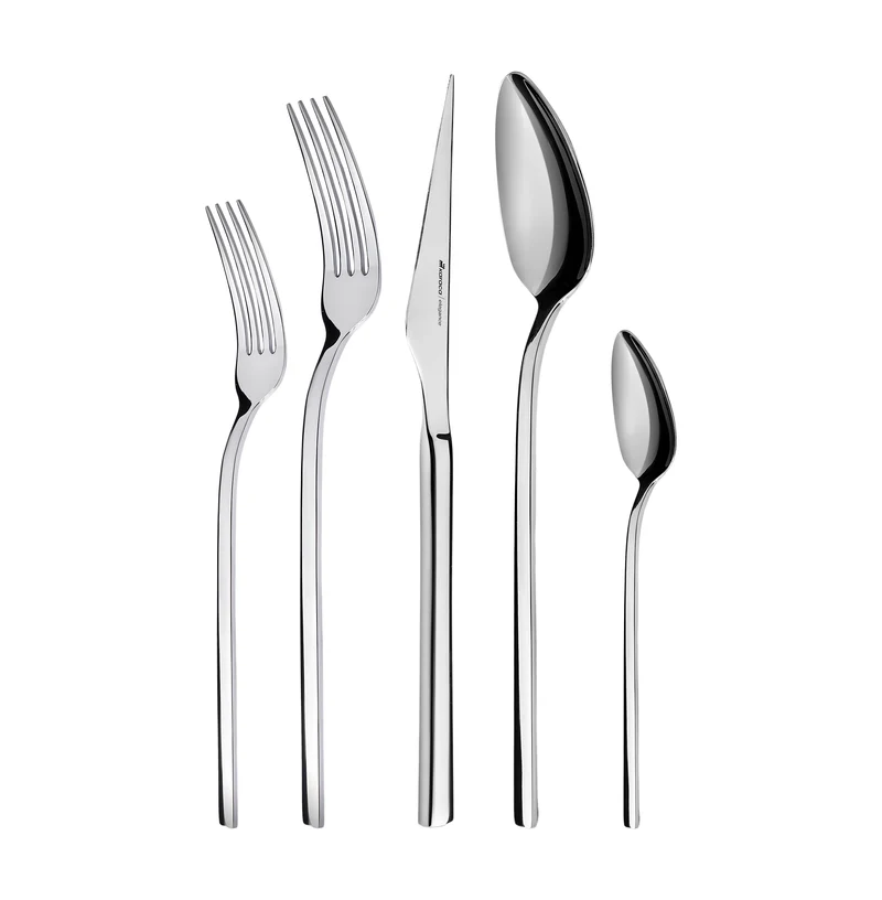 Karaca Sedir 40-teiliges Besteckset, Silber