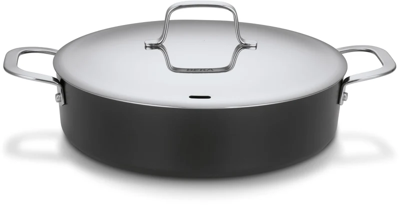 Beka Schmorpfanne / Sauteuse mit Deckel Maestro Alu Ø 28 cm – keramische antihaftbeschichtung