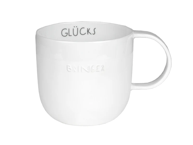 räder Guten Morgen Tasse Glücksbringer weiß 0,3l