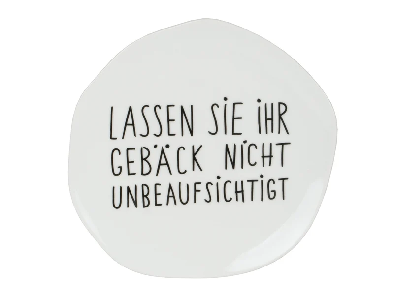 räder Mix & Match Teller klein Ihr Gebäck weiß 14cm