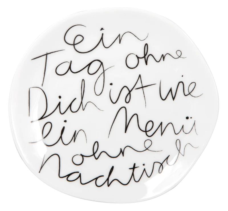 räder Mix & Match Teller klein Ein Tag ohne dich 14cm