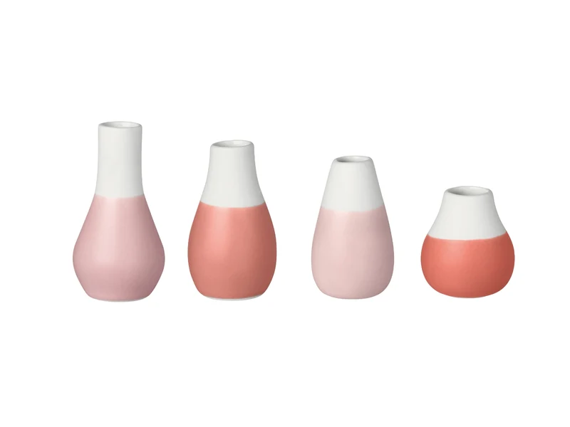 räder Pastellvasen puder Set4