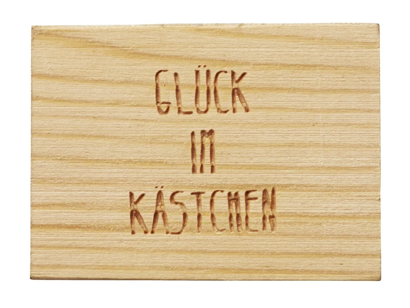 räder Glückskästchen Glücksschwein weiß 4,3cm
