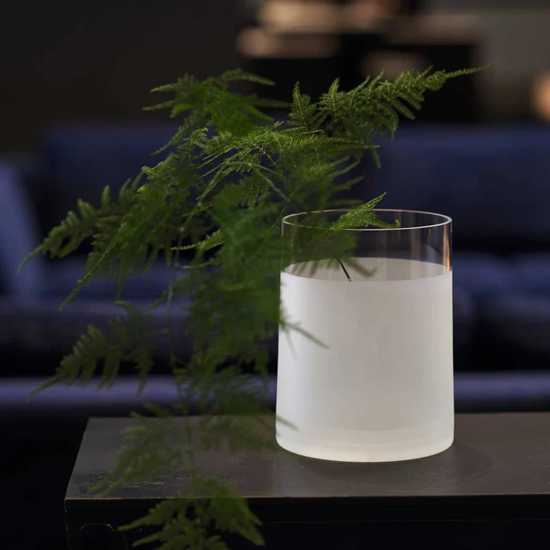 Vase NOVARA 19 cm satiniert
