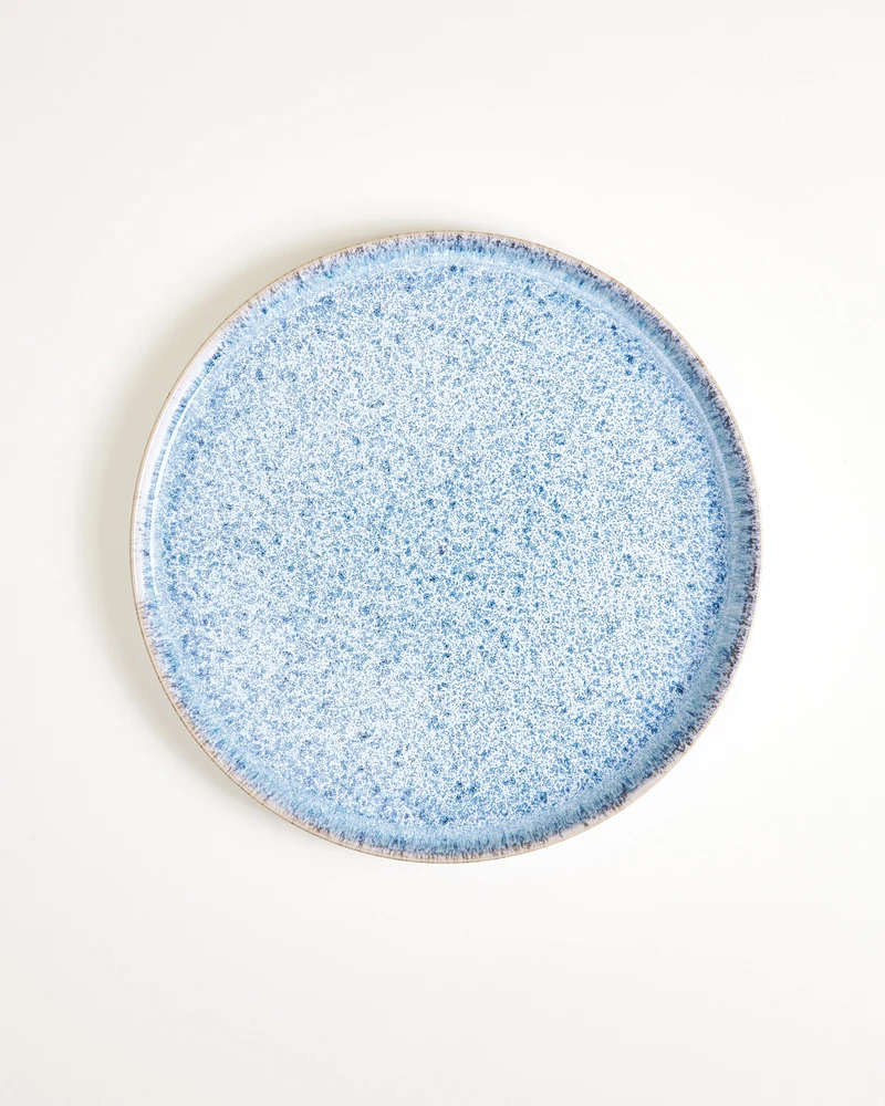 Cordoama Teller groß modern blau