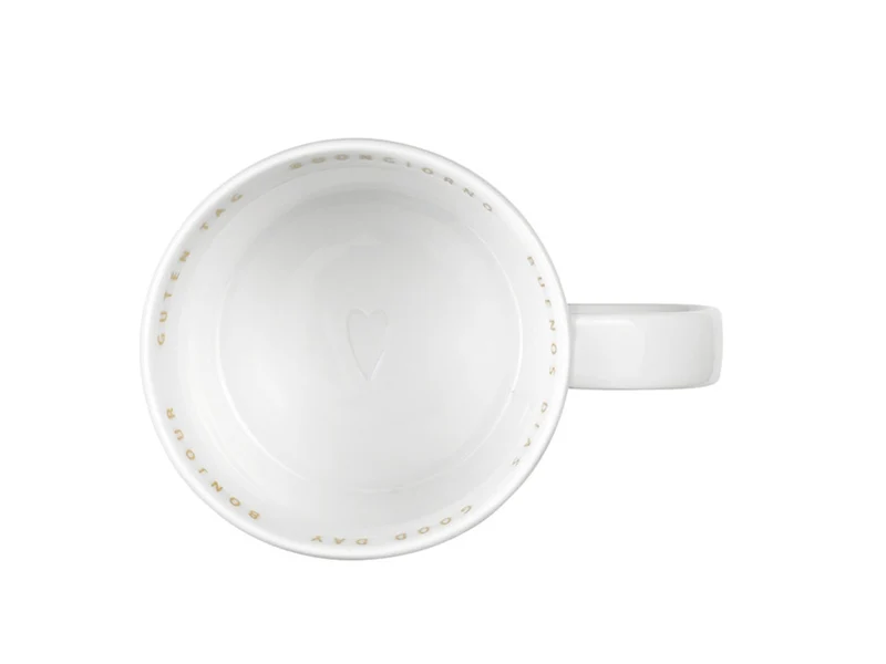 räder Porzellangeschichten Tasse Guten Tag weiß 8,5cm