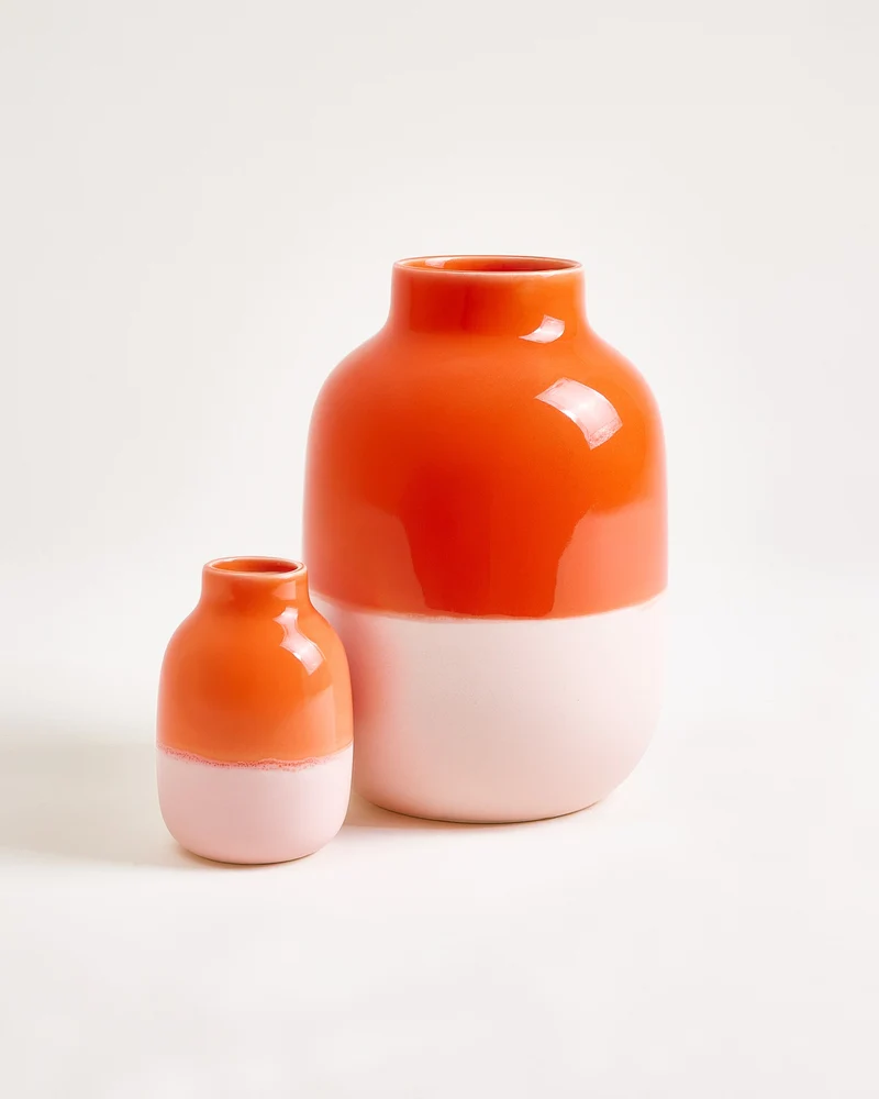 Nuno Vase S coral rosé