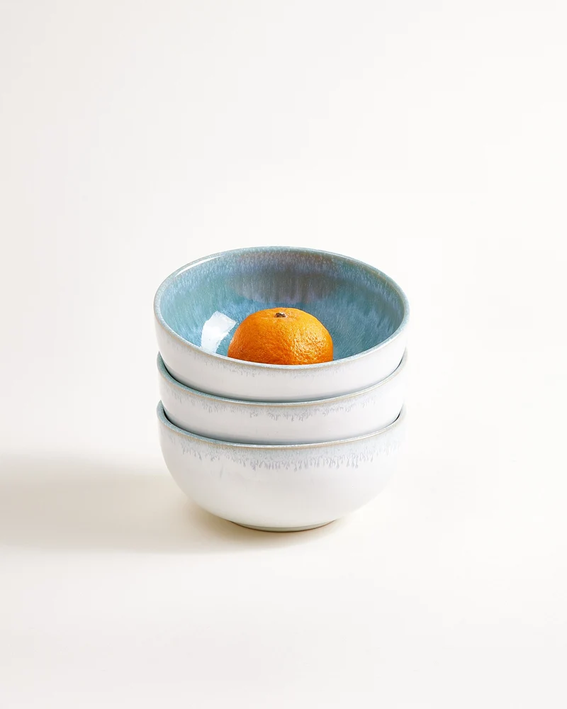 Alcachofra Müslischale grünblau