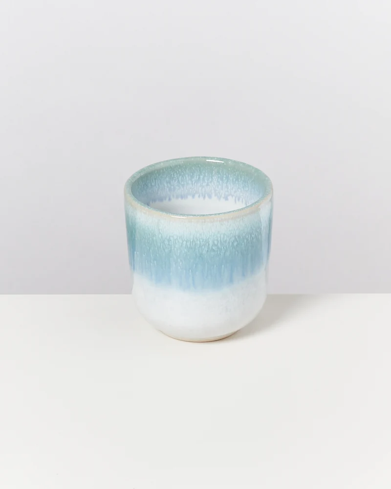 Alcachofra Becher klein grünblau 6er-Set