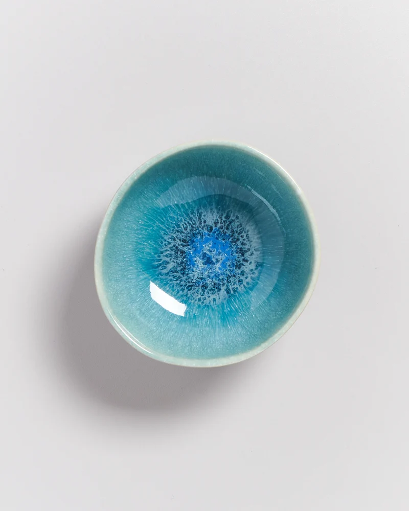 Alcachofra Saucenschälchen groß grünblau
