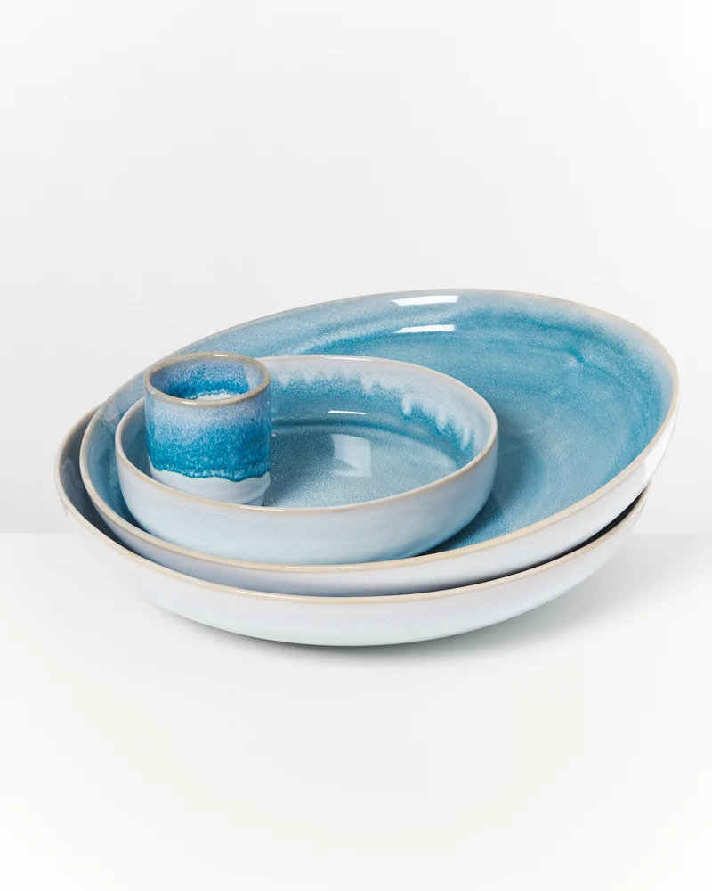 Cordoama Servierschale groß classic aqua