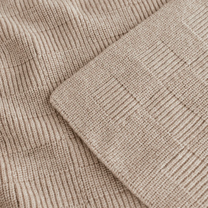 Hvid Babydecke Ivy aus Wolle für Babys