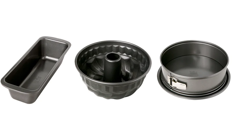 Birkmann Backform Set Easy Baking - 3-teilig - Springform - Gugelhupf - Kuchenform