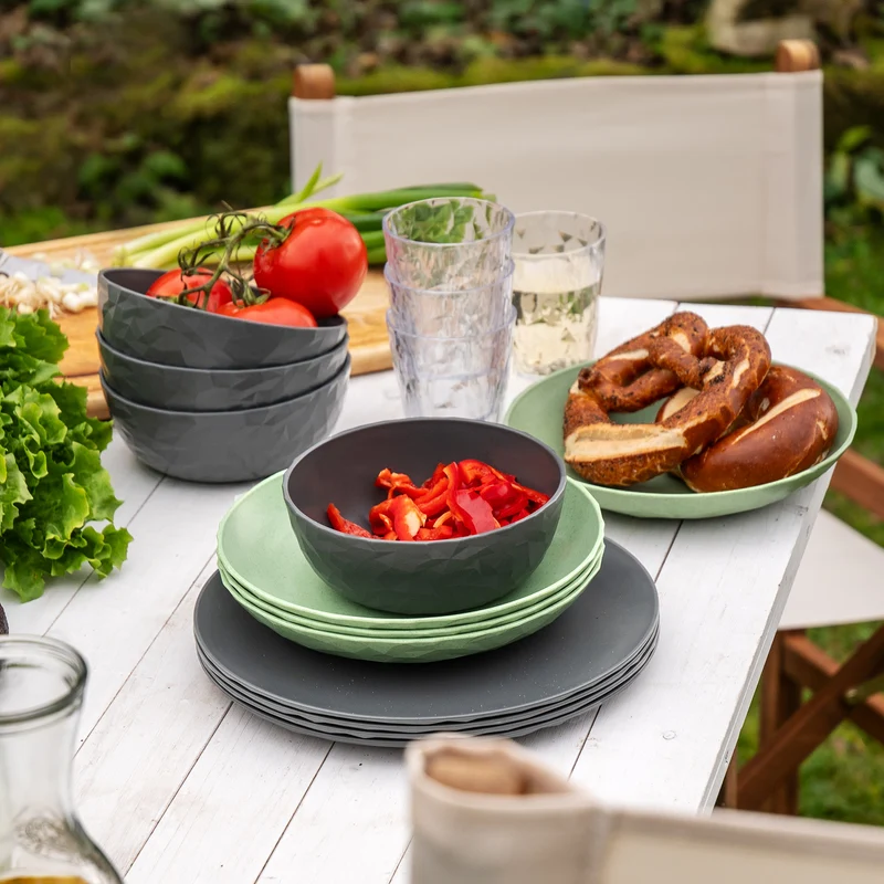 Tiefer Teller CLUB PLATE 220mm 4er-Set