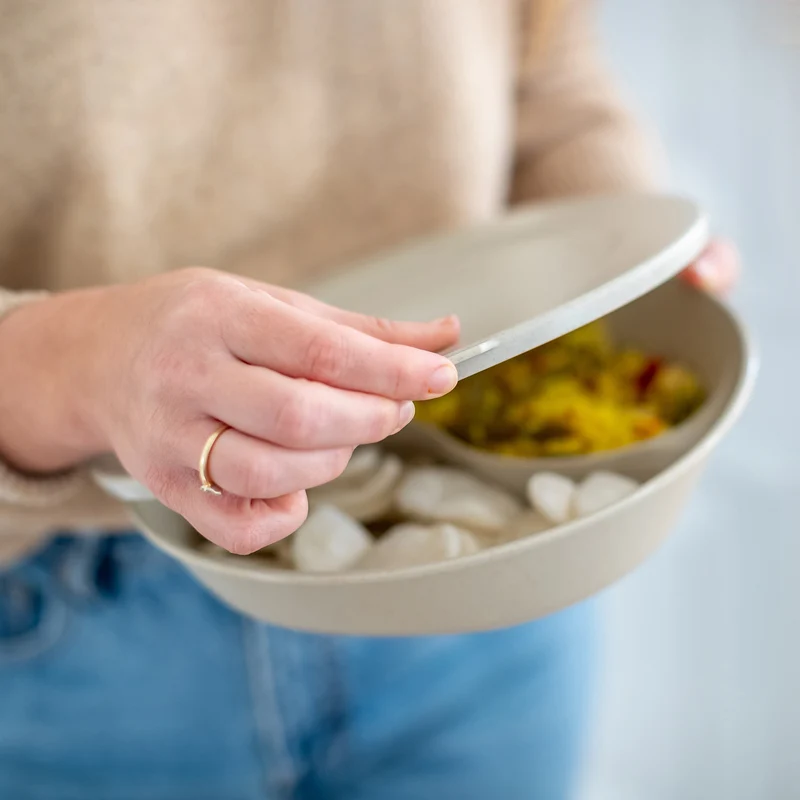 Menüteller mit Deckel CONNECT SEPAREE 1,5