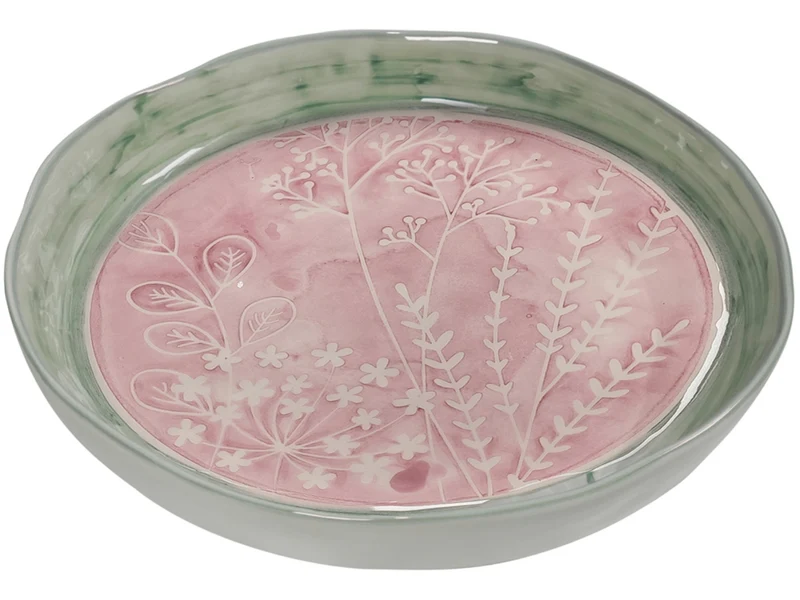 Vista Portuguese Bloom Servierplatte rosé 30cm