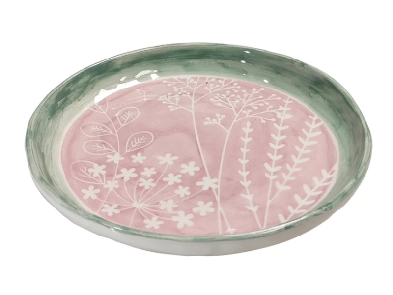 Vista Portuguese Bloom Brotteller rosé 19cm