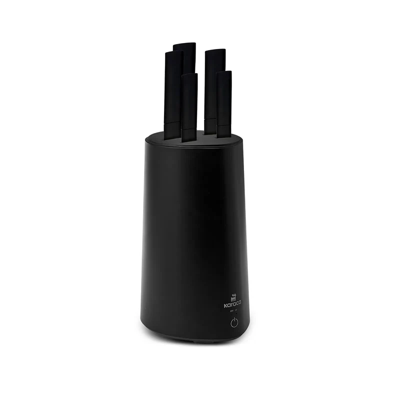 Karaca Meister Sterilisator Stand Messerset Schwarz
