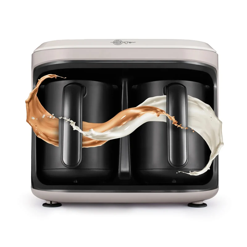 Karaca Hatır Hüps Duet Türkische Kaffeemaschine Beige, 1400W