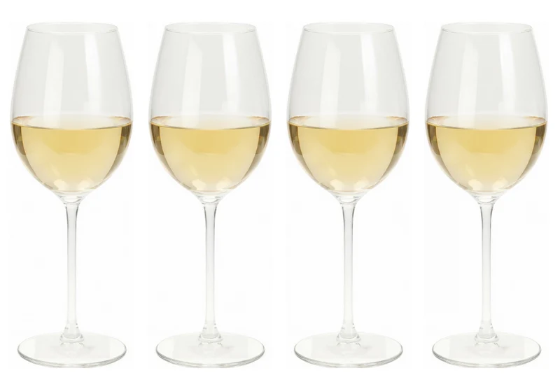 Cookinglife Weiße Weingläser Solare 410 ml - 4 Stück