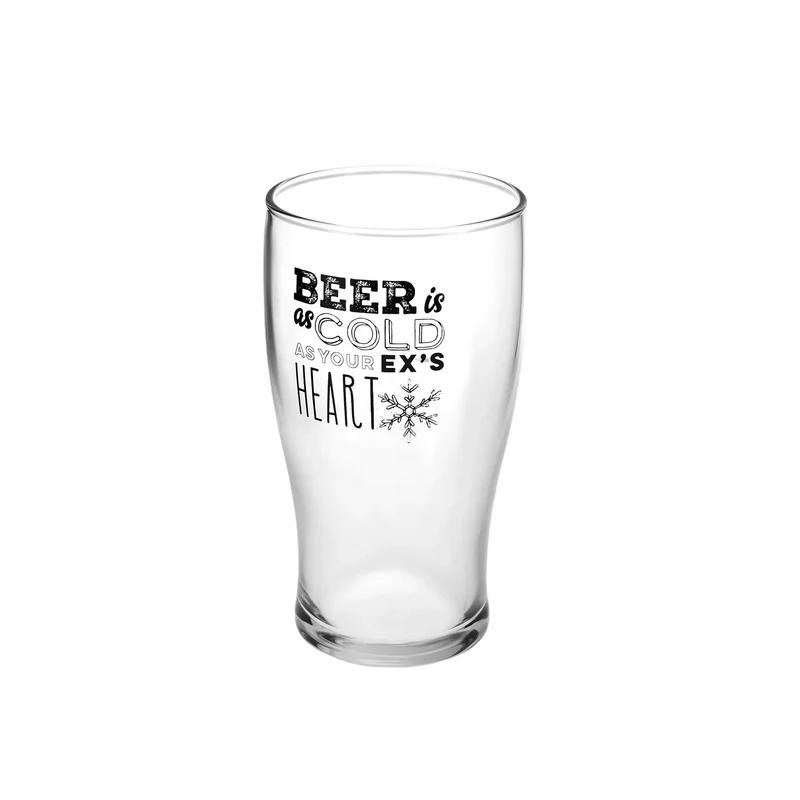 Karaca Fritz Bierglas-Set 2 Stück, 454 ml