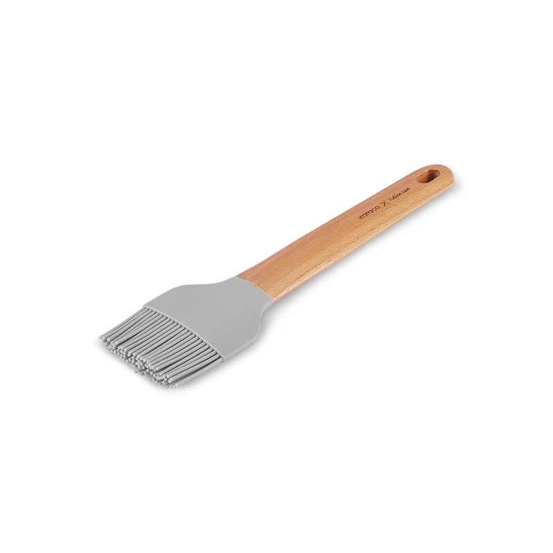 Karaca x Refika Gadgets Silikonpinsel mit Holzgriff