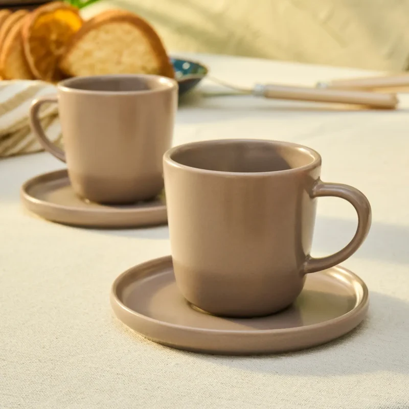 Karaca Eric 8-teiliges Espressoglas-Set für 4 Personen