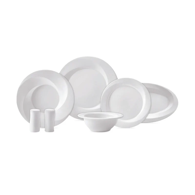 Karaca x Sarıyer Design Vortex Fine Pearl Geschirr für 6 Personen-28 teilig