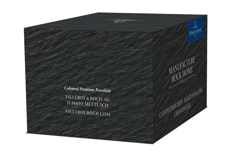 Villeroy & Boch Manufacture Rock Home Kerzenhalter 6,5 cm