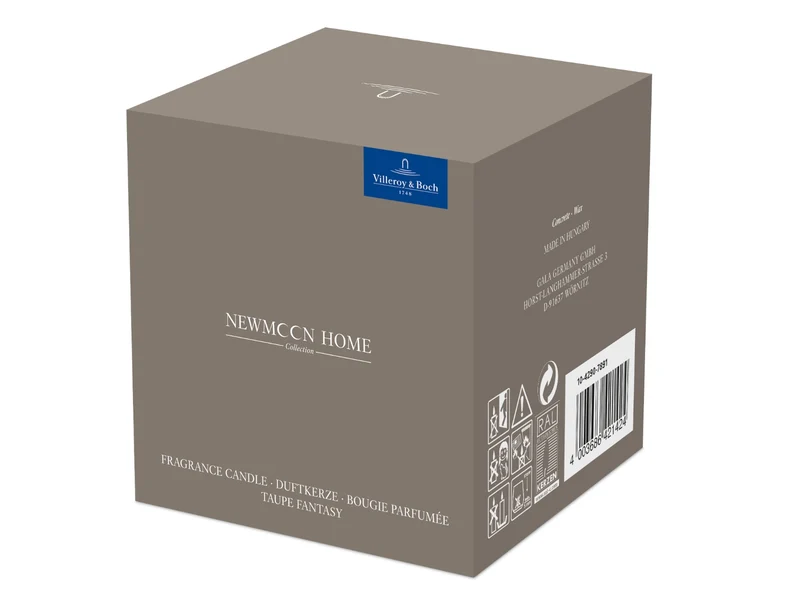 Villeroy & Boch New Moon Home Duftkerze taupe Fantasy 9 cm