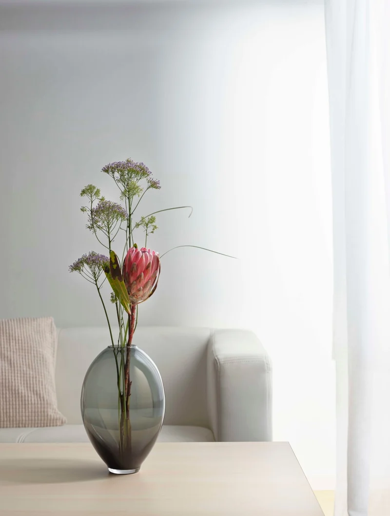 ASA Mara Vase grey 17 cm