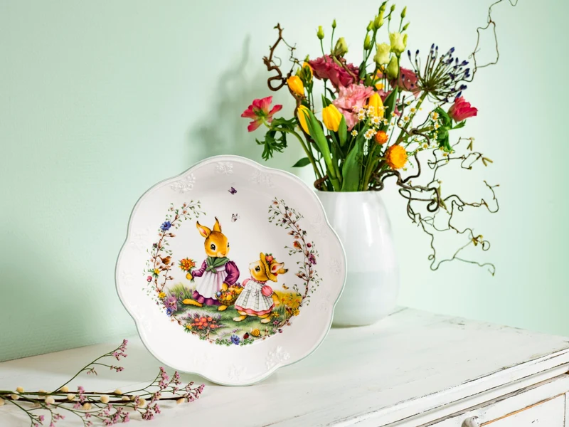 Villeroy & Boch Spring Fantasy Schale gross Blumenwiese 30 cm