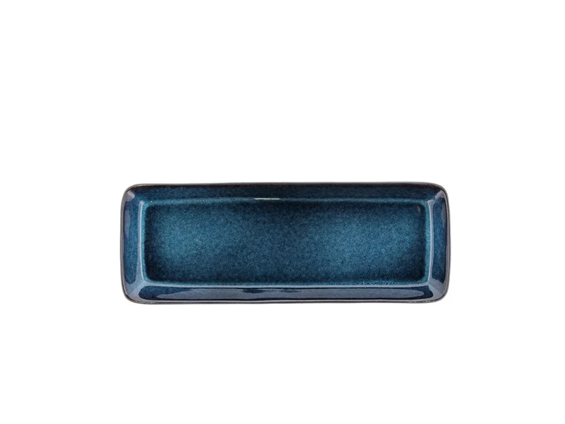 Bitz Servierplatte black/blue 38 x 14 cm