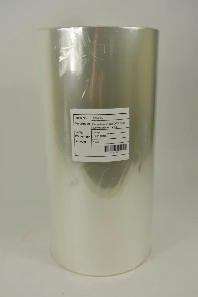 Folienrolle 40cm x 1000mtr 25mu