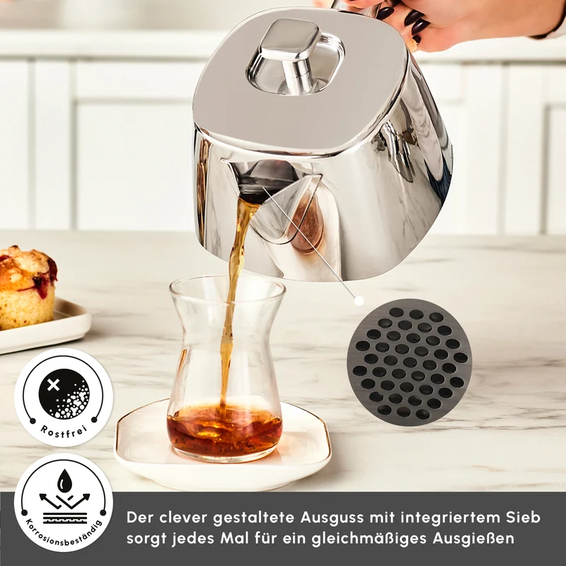 Karaca Brewinox Teekannen Set