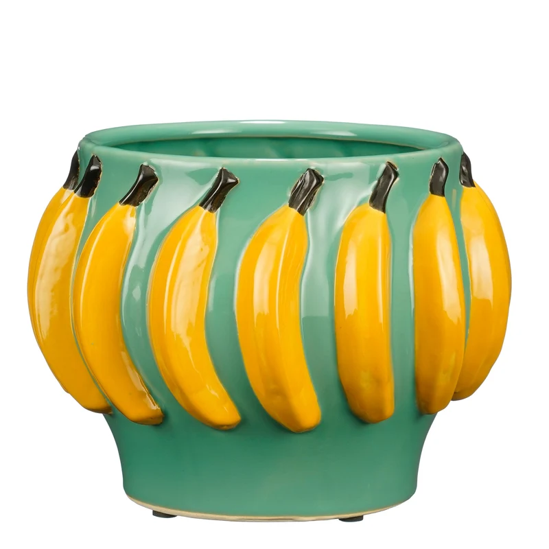 Moza Topf hellgrün - H18 x D24 cm