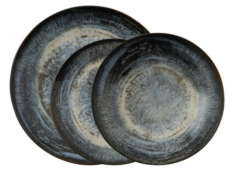Rosenthal Arthur Krupp Stoneware Galaxy Neptune Dinnerset 12tlg