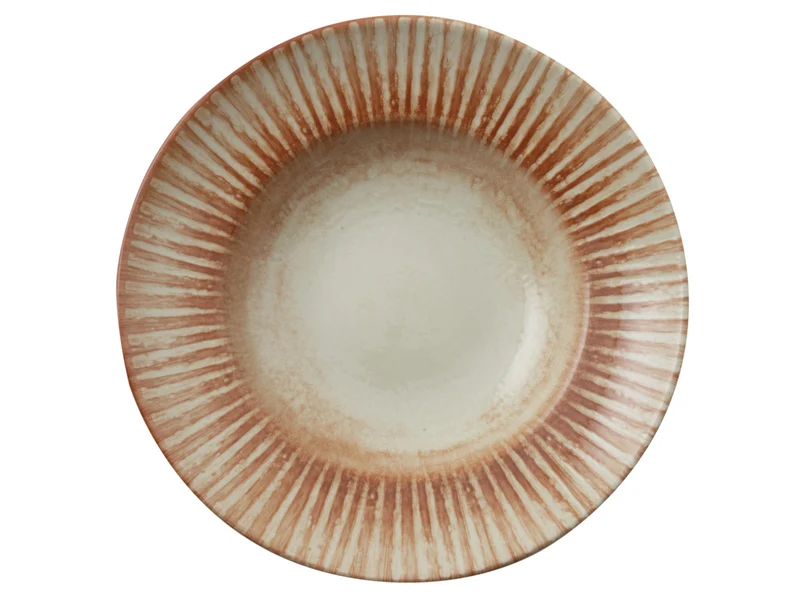 Rosenthal Arthur Krupp Stoneware Sunlight Red Pastateller 27cm